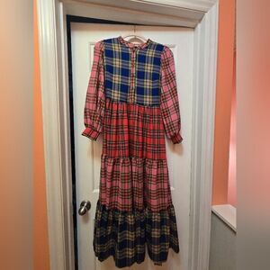 Boden Plaid Dress